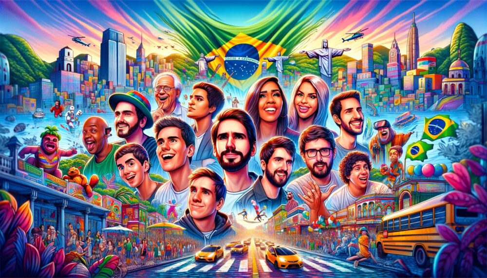 Os YouTubers Mais Famosos do Brasil